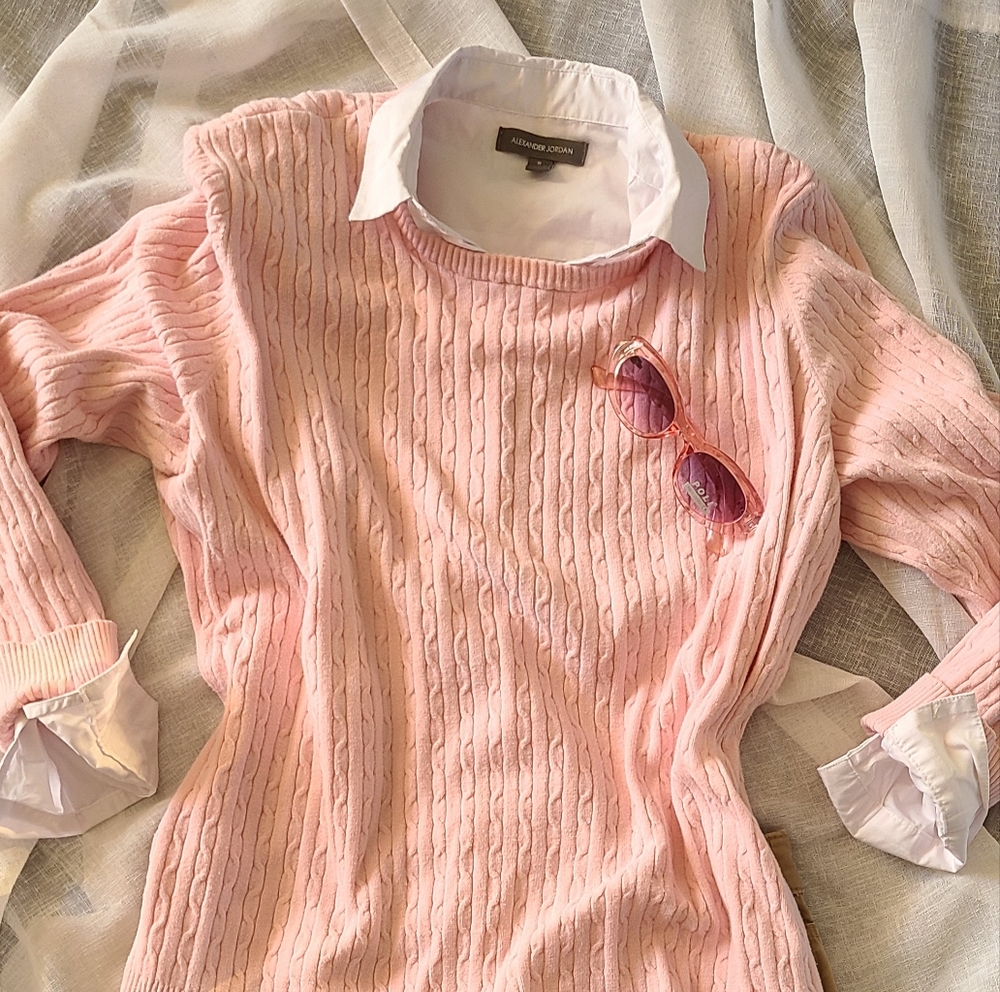 Alexander Jordan White Collared Shirt